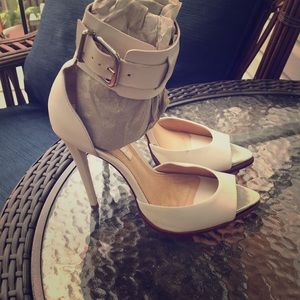 Schutz Heels with ankle strap